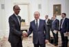 Paul Kagame and Vladimir Putin.