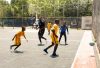 Jackson Playing soccer 2