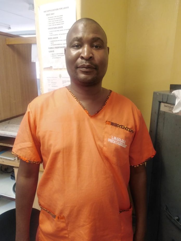 Dr Lesiba Morgan Gololo was arrested for submitting false medical aid claims.