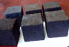 Building and construction material from plastic and slag from foundry waste