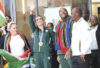 2024 Paris Olympic Games: Minister McKenzie and SASCOC Welcome Tatjana Smith and Part of the Athletics Relay Team