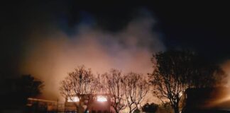 Midrand building on fire