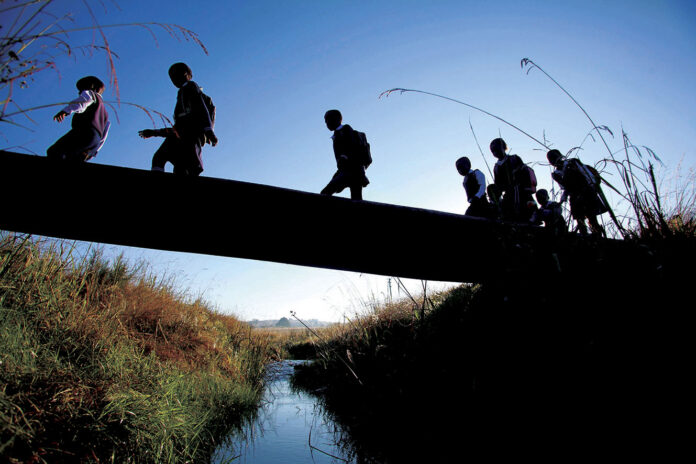 Pupils still endure arduous 20km daily walk to school
