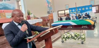Police officer's funeral