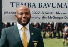 Bavuma honored to have school cricket pitch named after him