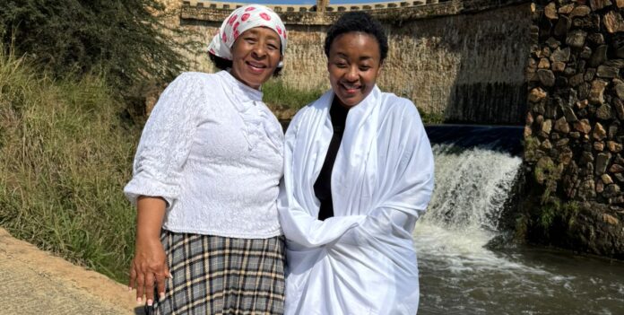 WATCH | Tumi Motsoeneng baptised on 33rd birthday