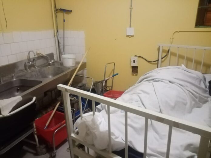 Family seething as hospital keeps mother's body in cluttered room