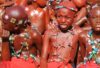 Some of the youngest initiation school graduates from Tshwale. Picture by Paul Mukhufi