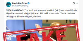 Police deny raiding Dudu Myeni's house
