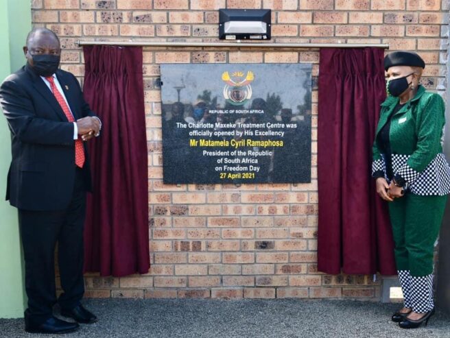 Centre opened by Ramaphosa closed
