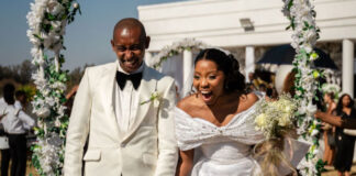 Katlego Ncala, lover tie the knot