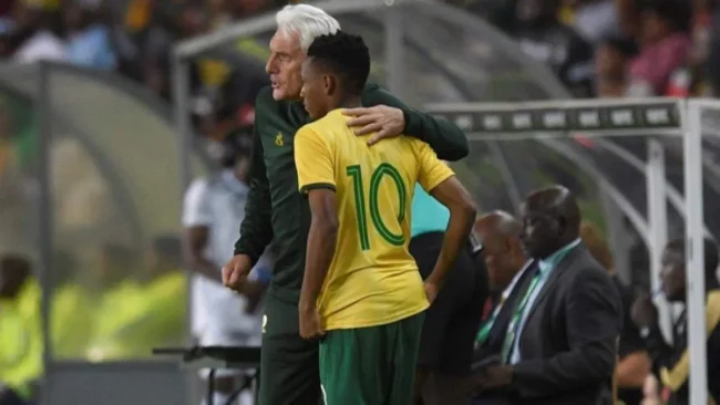 Broos' advise to Mofokeng