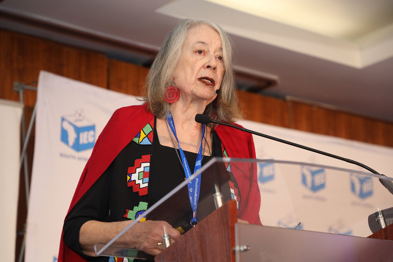 Mary De Hass testifies before parliamentary committee