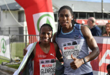 Olympian Caster Semenya wows crowd in explosive SPAR Grand Prix race Caster Semenya wows crowd at SPAR race