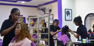 Natural hair business