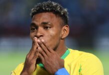 Sundowns coach happy with his young players