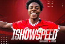 Africa viewed from IShowSpeed's perspective