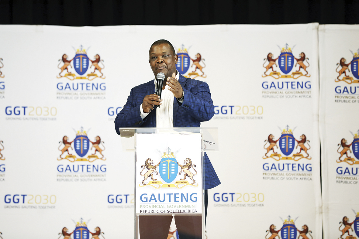 MEC Jacob Mamabolo outlines how the DID turnaround accelerates project completion processes