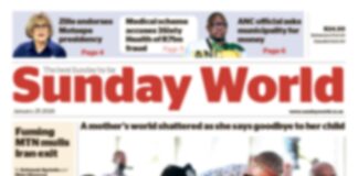 Sunday World single copy