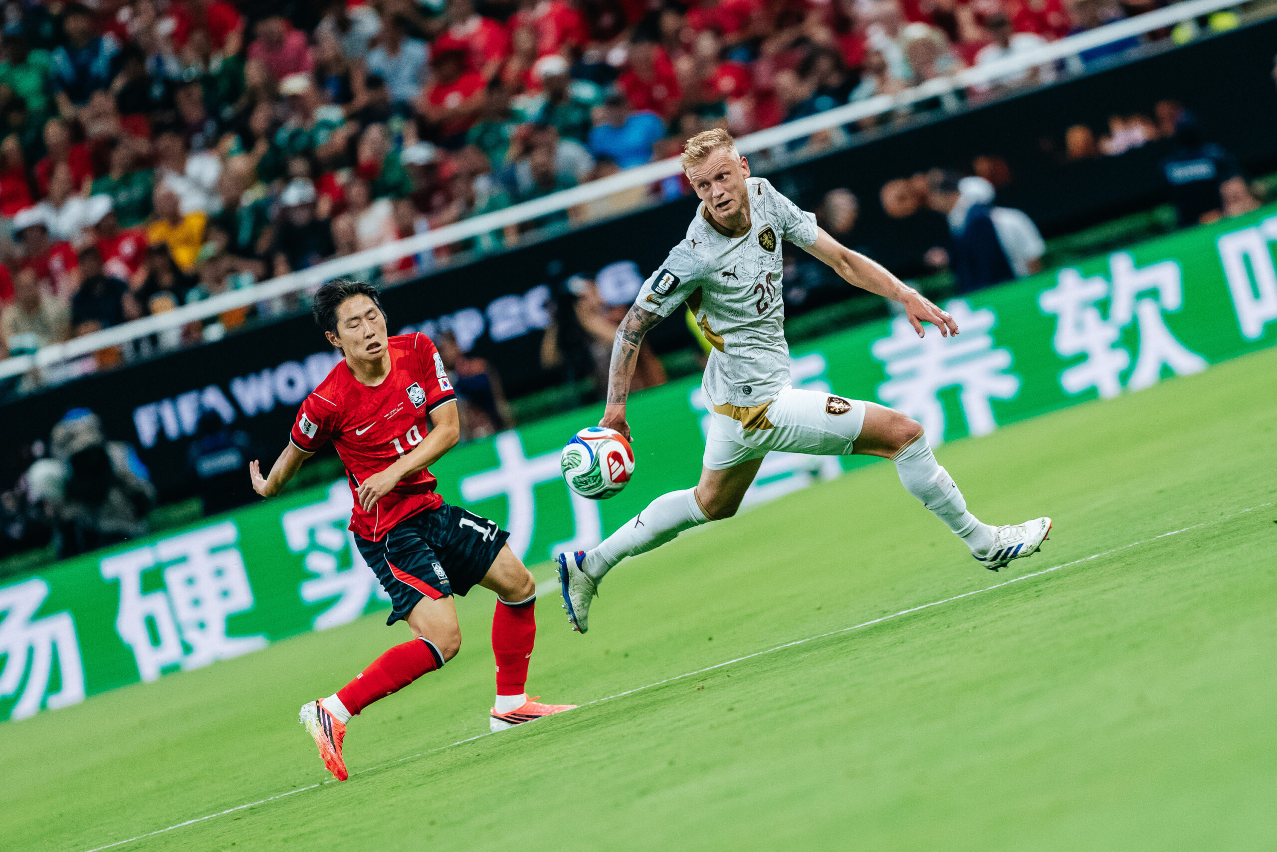 I saw Bafana’s crazy first match, says Czechia defender Jaroslav Zeleny
