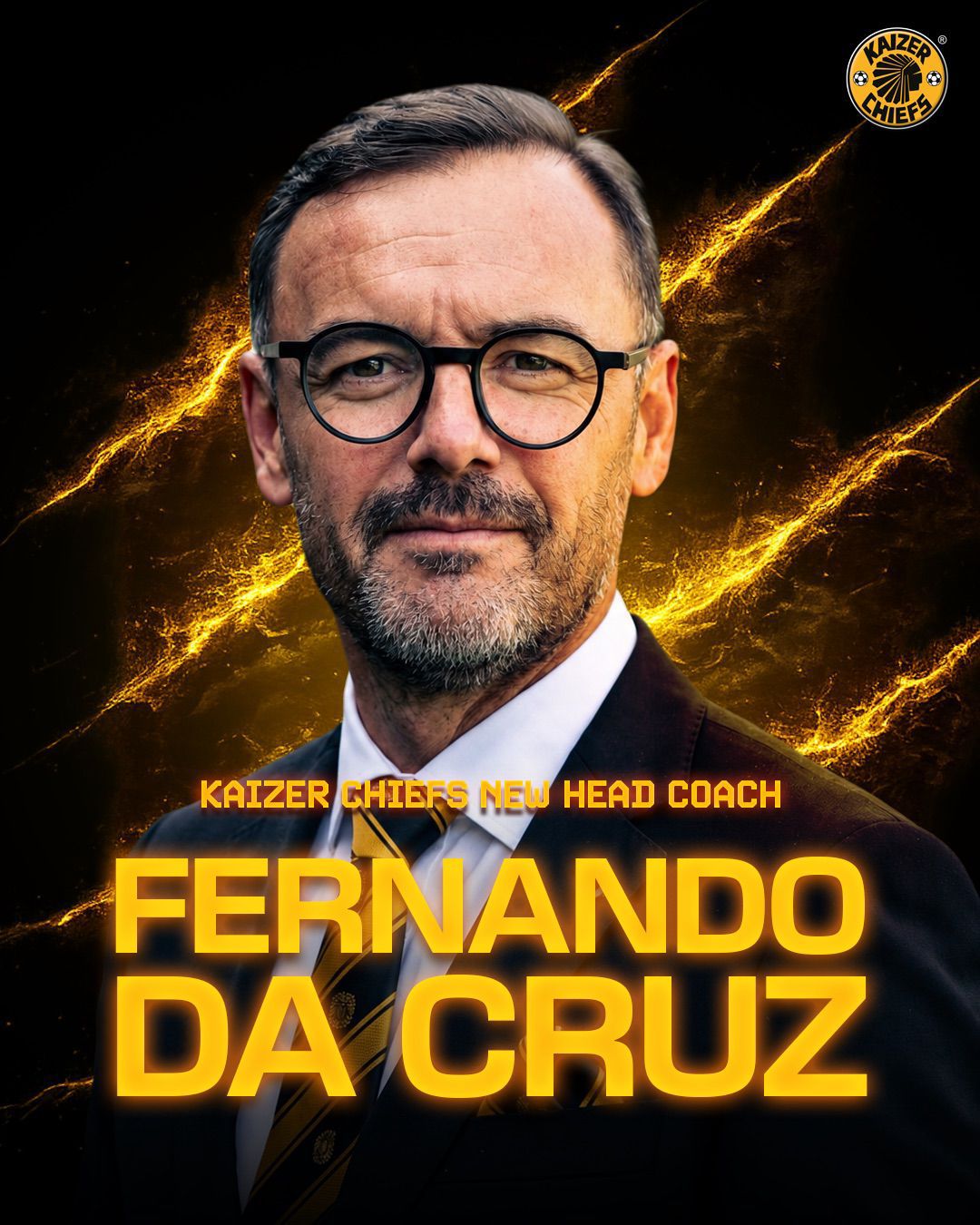 Kaizer Chiefs confirm Fernando da Cruz as the new sheriff in Naturena