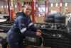 Young Hyundai Technician_Kwanele fixing truck