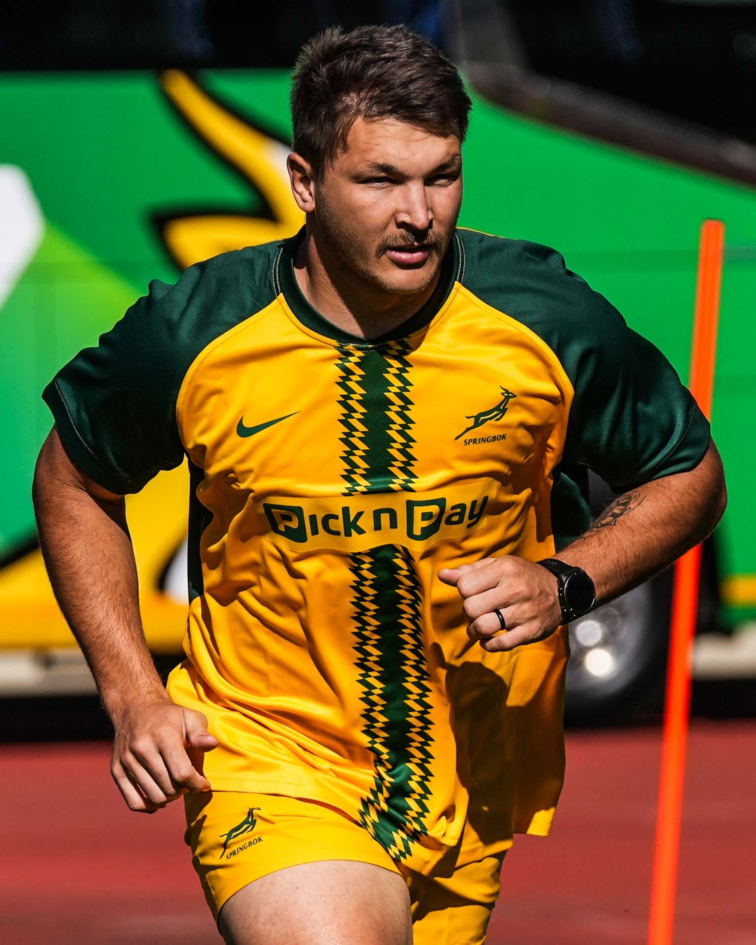 Springbok centre Andre Esterhuizen ready to get going against Barbarians  