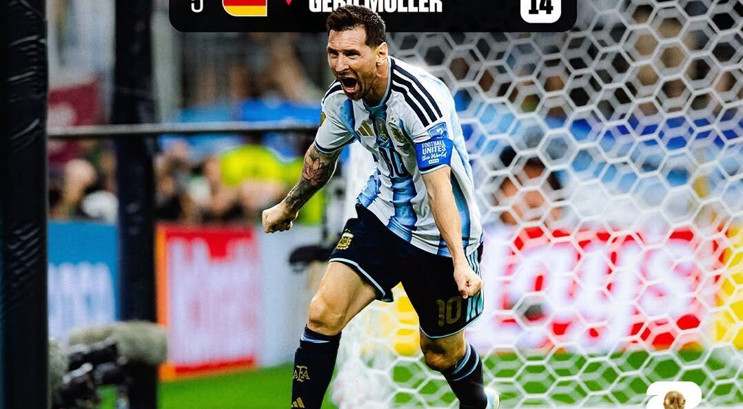 Lionel Messi becomes record FIFA World Cup goalscorer 