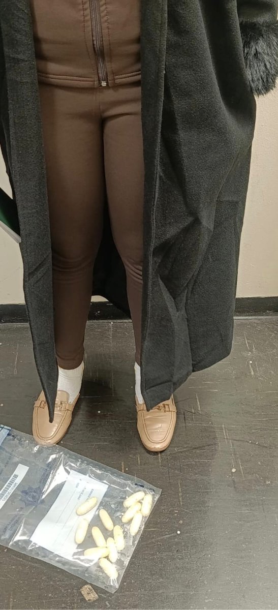 Drugs, arrest, woman, airport