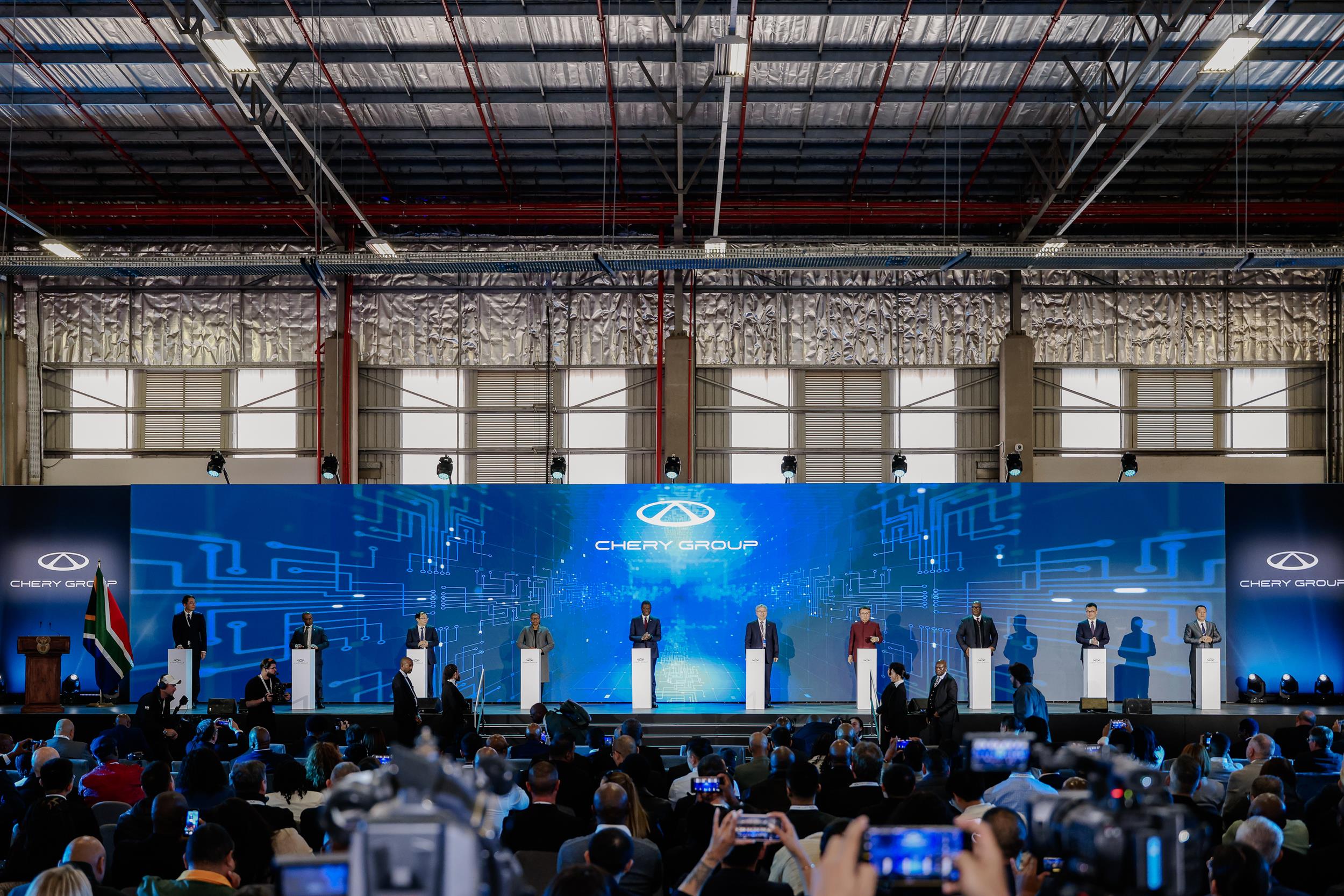 Chery unveils future EV plans as Rosslyn plant becomes African manufacturing hub