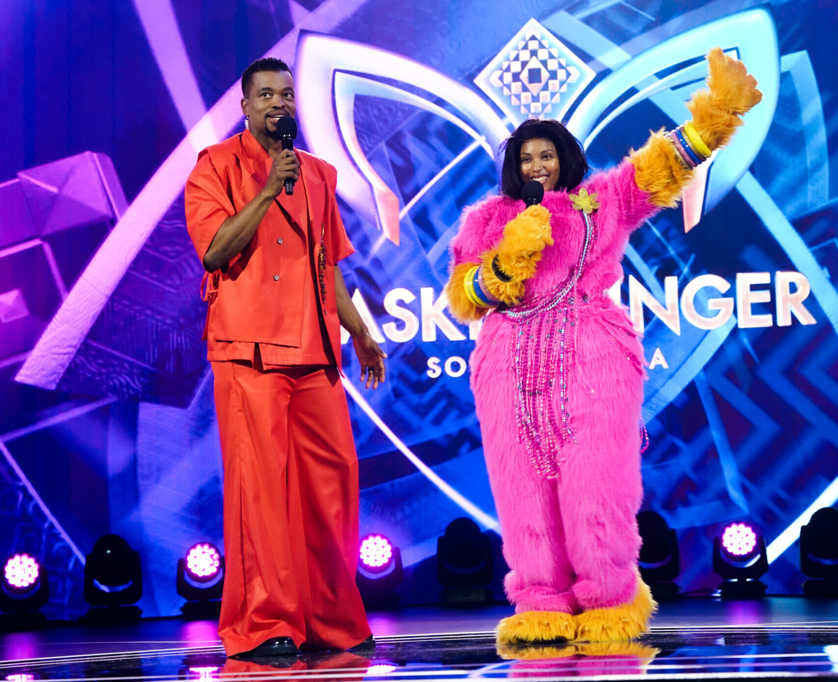 Linda Mtoba leaves Masked Singer detectives stunned after dramatic reveal