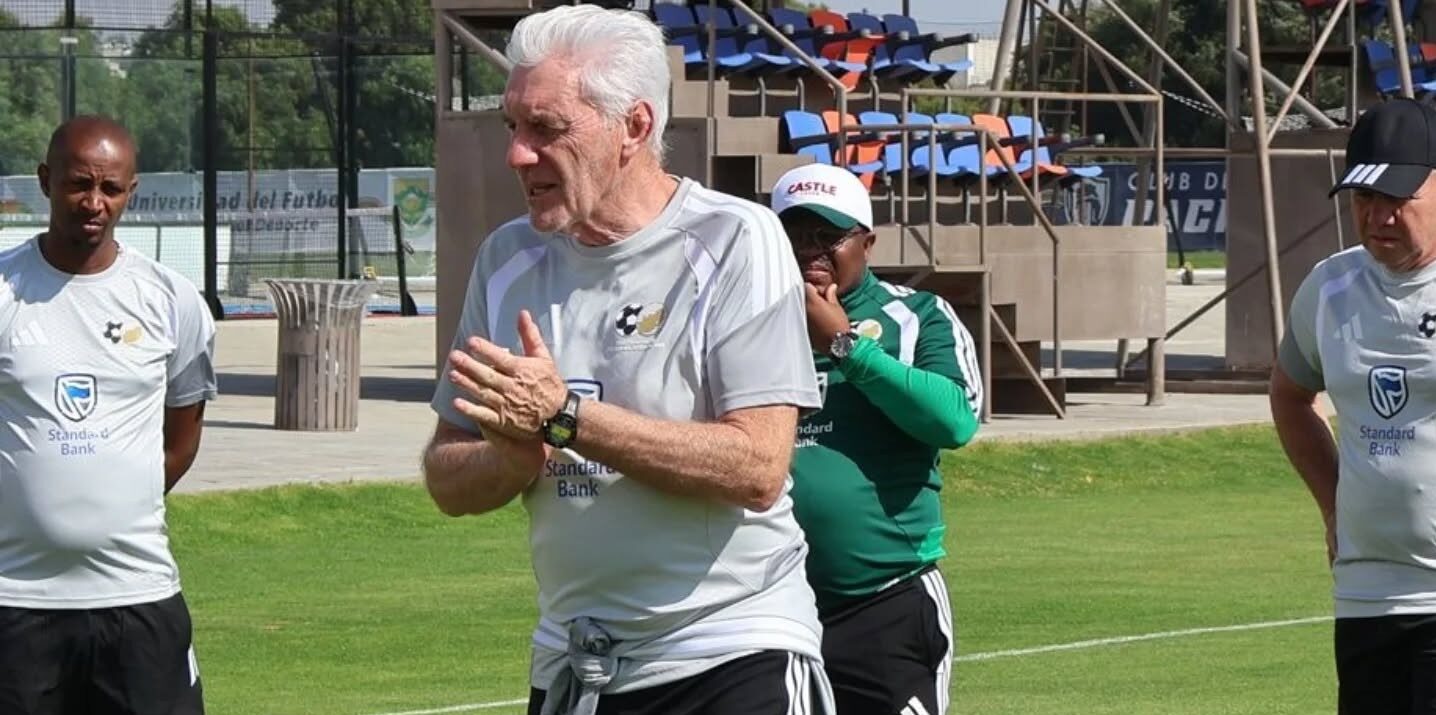 Safa clarifies Bafana coach Hugo Broos’ contract situation