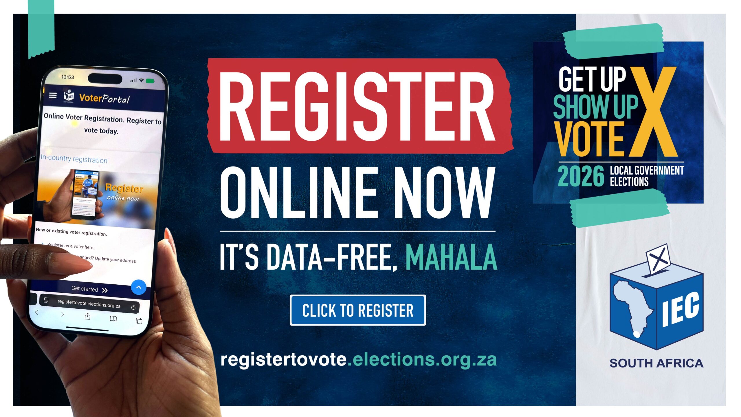 Get Up, Show Up: Your Last Weekend to Register to Vote