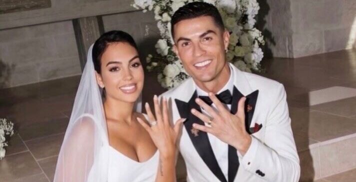 Cristiano Ronaldo and Georgina Rodríguez finally tie the knot after 10 years