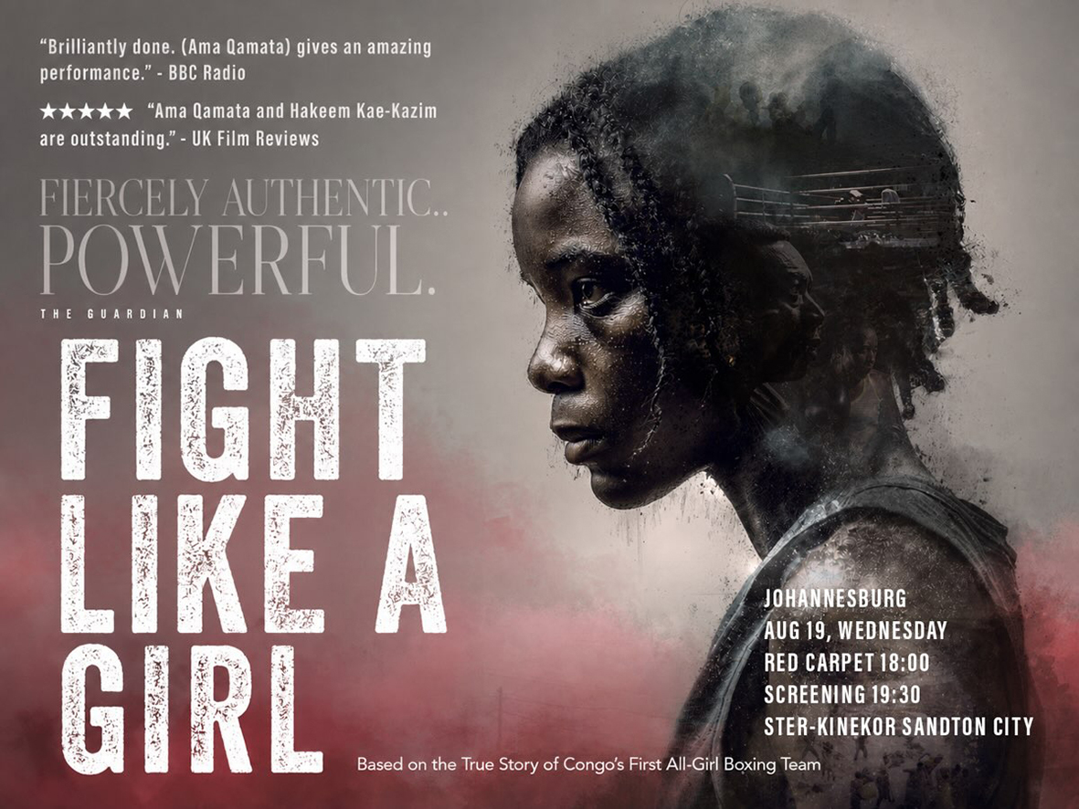 Ama Qamata plays dual roles as ‘Fight Like a Girl’ lead and the film’s co-producer