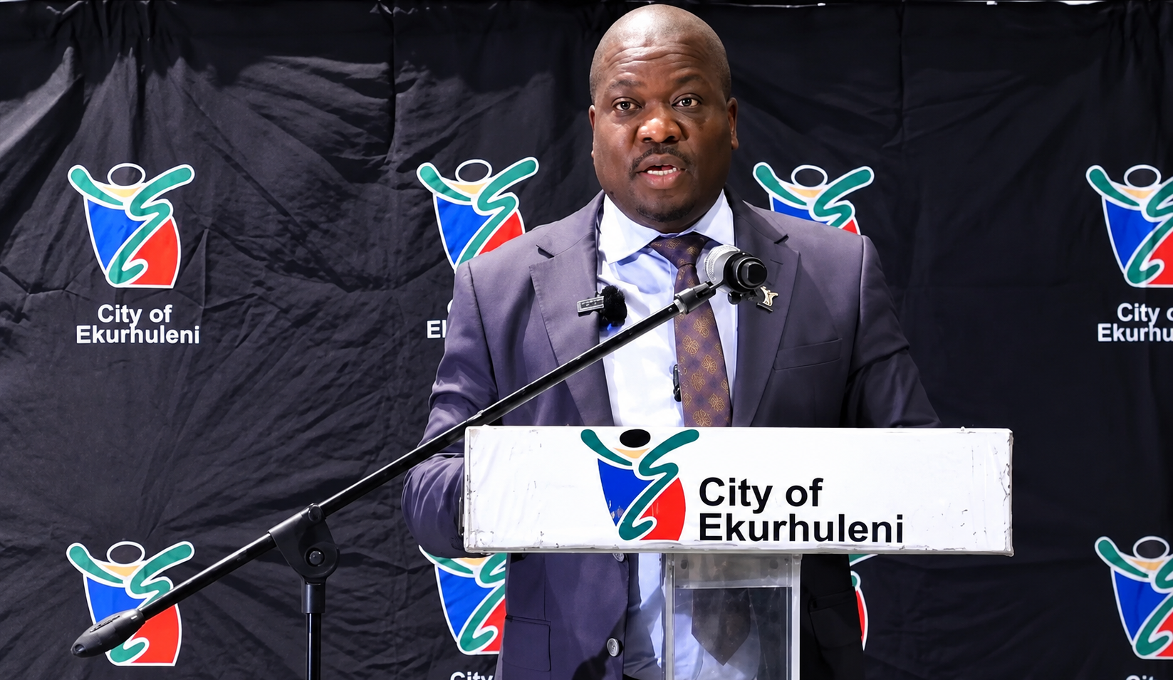 City of Ekurhuleni mayor Alderman Nkosindiphile Xhakaza