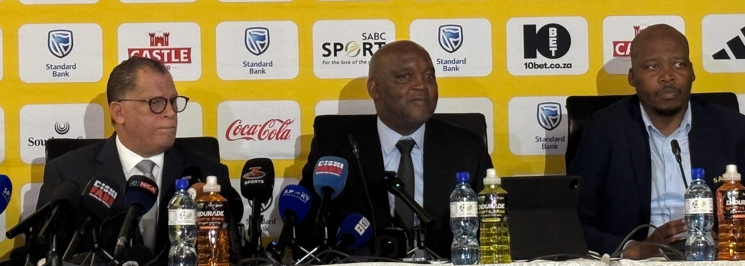 SAFA officially unveils Pitso Mosimane as new Bafana Bafana coach