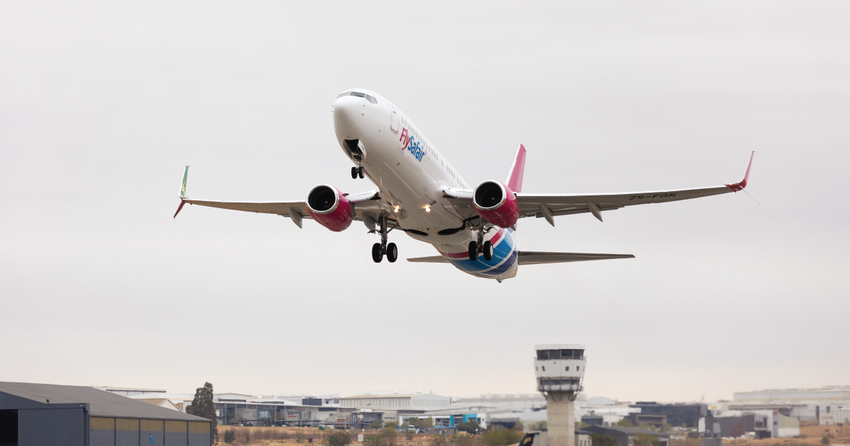 Picture of FlySafair aircraft