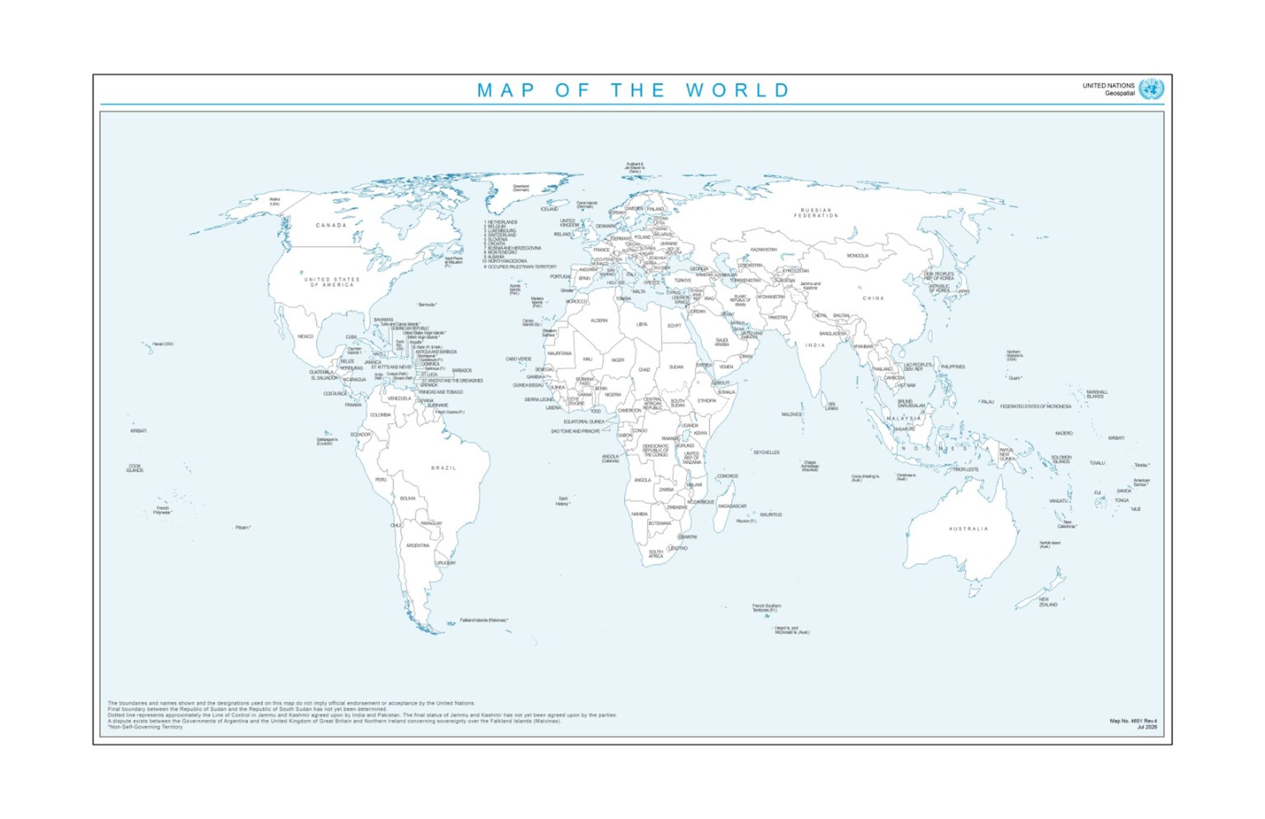 UN backs African push to redraw world map