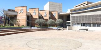 Women’s Heritage Monument finally rises Exterior view of the Women's Living Heritage Monument at Lilian Ngoyi Square in Pretoria