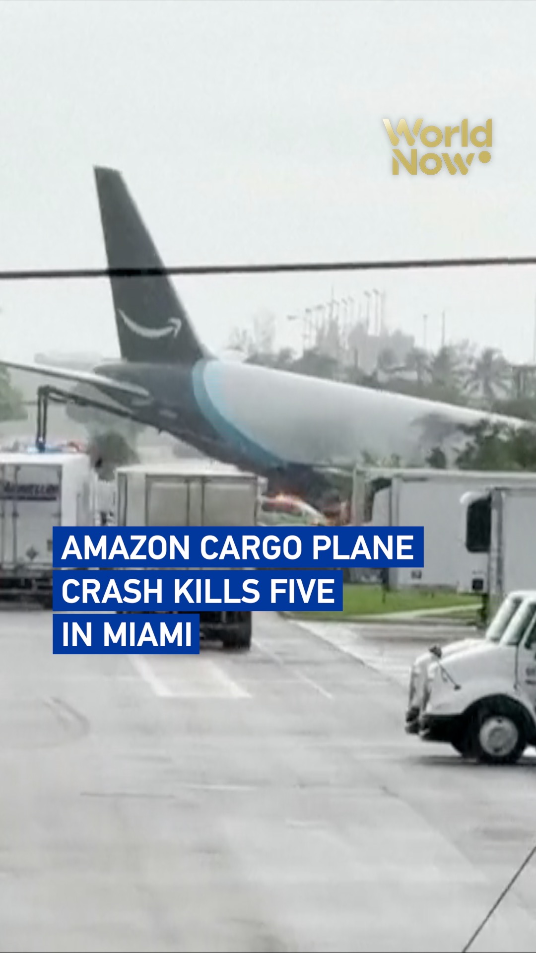 5 killed after Amazon cargo plane crashes at Miami airport